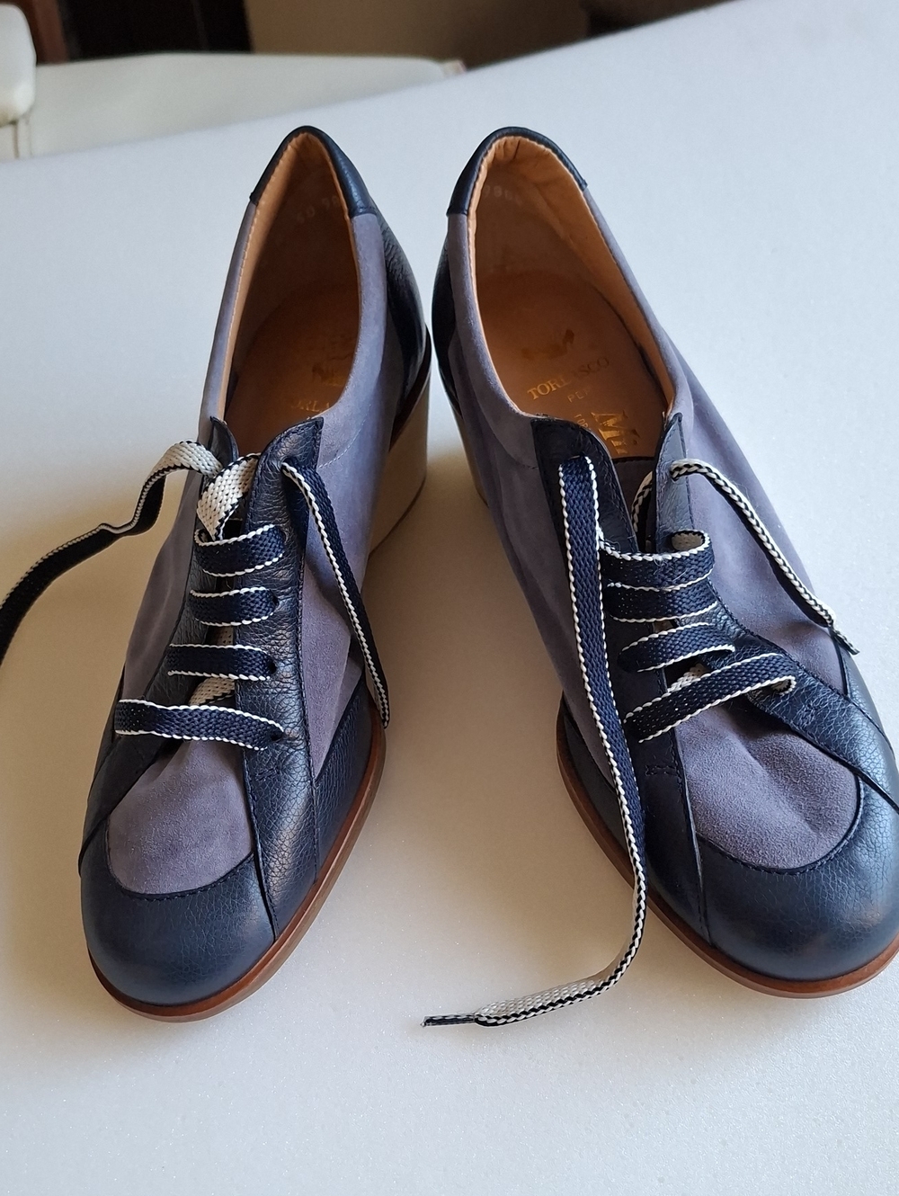 Rare Vintage Italian Torlasco "per Mingo, Portofino" Womens Shoes. Size 36.5